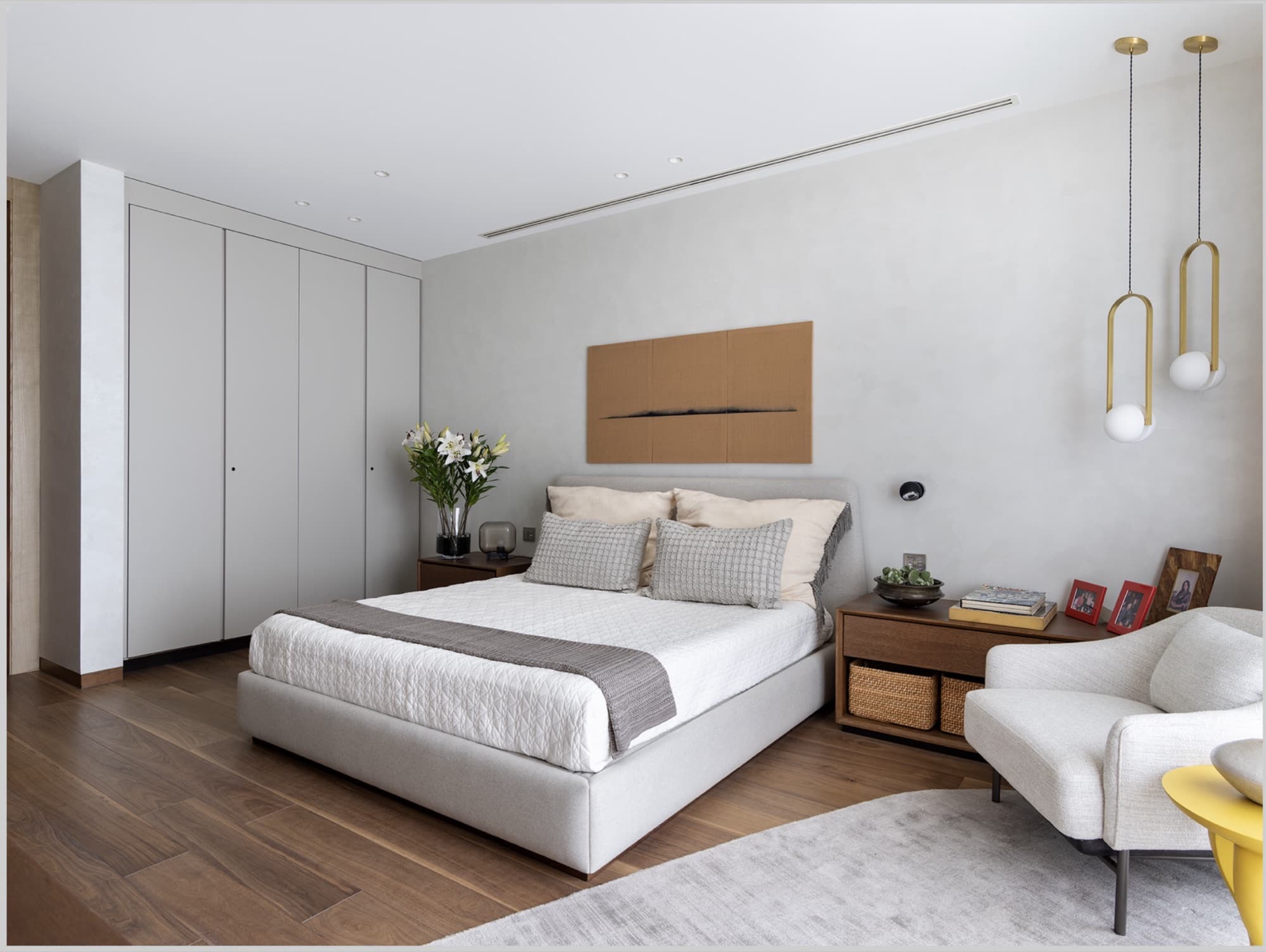 Hotel-style bedroom with soft daylight — hospitality photography by Imagesque, Dubai